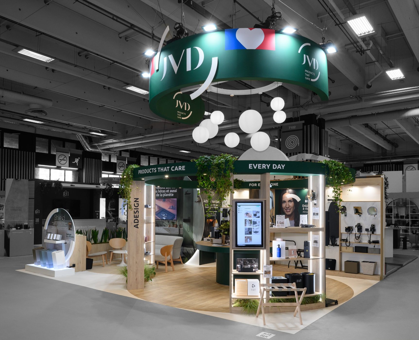 Stand sur mesure JVD