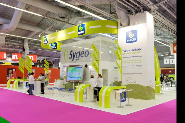 Stand sur mesure Macif — Mondial de l’Auto