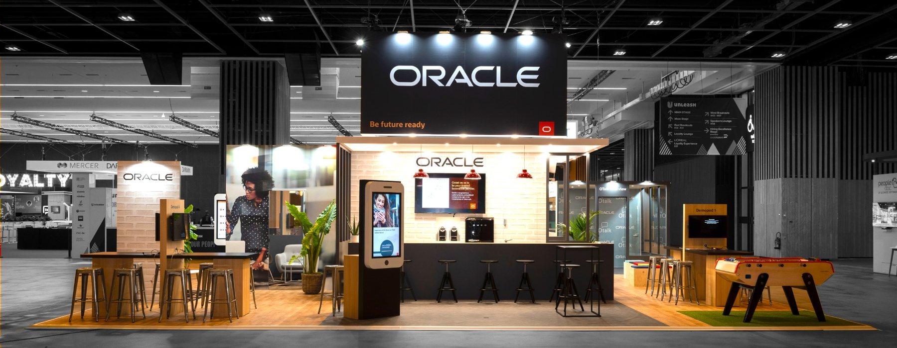 Stand sur mesure Oracle — Unleash Conference